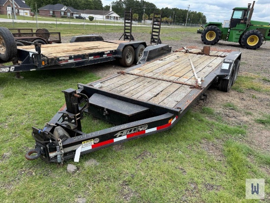 2019 FELLING 20x81 TILT TOP TRAILER, VIN-5FTCE2529K2000516
