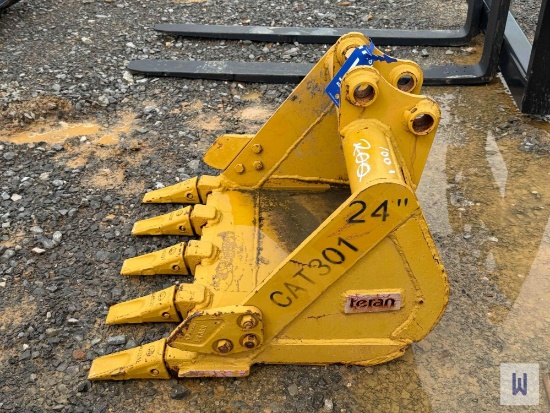 2021 Teran 24 Mini Excavator Bucket, Sn-6974