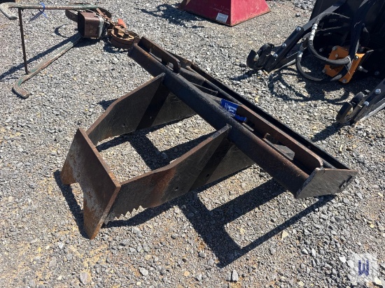 Bd Skid Steer Q/C Tree Grubber