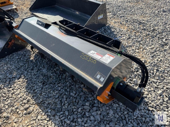 2026 Landhonor Srt-12-66w Skid Steer Hydraulic Rotary Tiller, Sn:Hl-00024