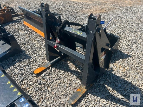 Unused Landhonor Lg-13-33d Hydraulic Skid Steer Log Grapple