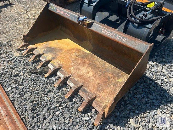Takeuchi Btl1280t (80) Skid Steer Bucket, Sn-430211-26