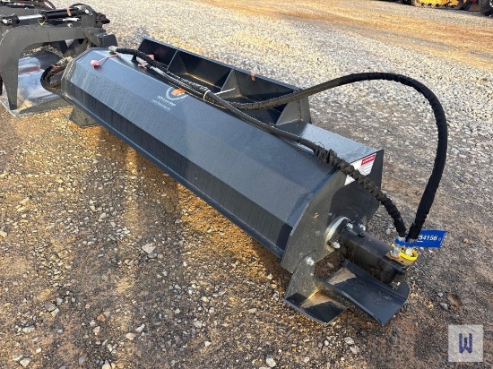 2025 Wolverine Tl-12-72w Hydraulic Skid Steer Rotary Tiller, Sn:Zw-03103