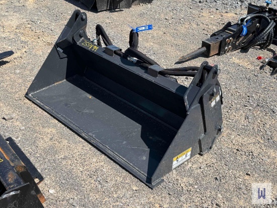 2025 Wolverine Mcb-11-48w 4 In 1 Skid Steer Bucket, Sn-Zw-02698