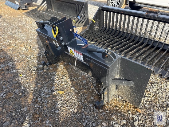 2025 Wolverine Pt-16-01c Skid Steer 3pt. Quick Hitch Adapter, Sn:Zw-02474
