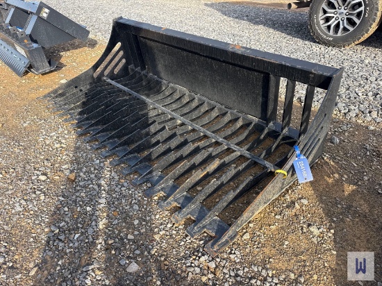 Skid Steer 78 Skeleton Rock Bucket