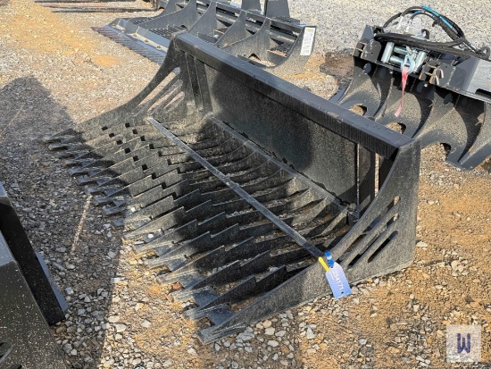 Skid Steer 68 Skeleton Rock Bucket