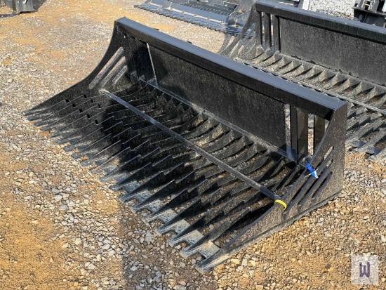 Skid Steer 72 Skeleton Rock Bucket