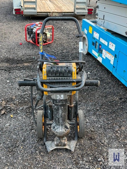 2021 DEWALT D25980 ELECTRIC PAVEMENT BREAKER, SN-023086