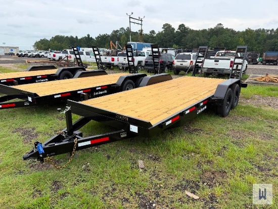 2026 CLAY'S 20'x82'' TANDEM AXLE EQUIPMENT TRAILER, VIN-55JBE2021TT000848