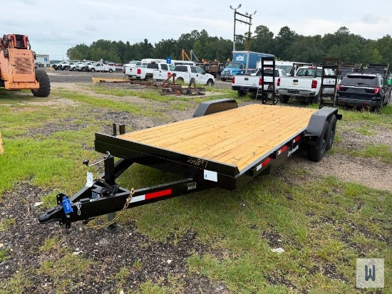 2026 CLAY'S 20'x82'' TANDEM AXLE EQUIPMENT TRAILER, VIN-55JBE2021TT000849