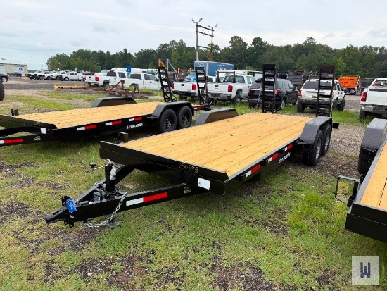 2026 CLAY'S 20'x82'' TANDEM AXLE EQUIPMENT TRAILER, VIN-55JBE2021TT000850