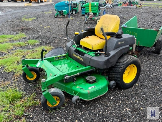 JOHN DEERE 737 ZTRAK ZERO TURN MOWER, SN-TC0737A031522