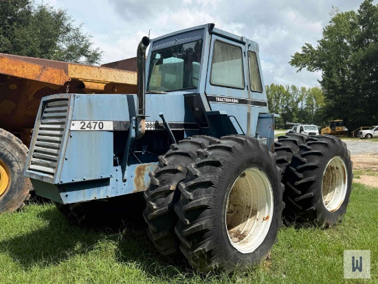 J.I. Case 2470 Traction King Tractor, Sn: 8796023