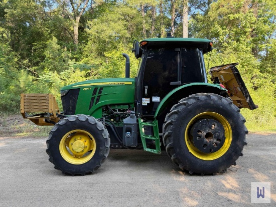 JOHN DEERE 6105E UTILITY TRACTOR, SN-1P06105EPJ0011442