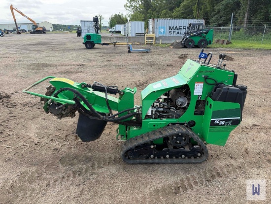 2019 VERMEER SC30TX WALK BEHIND STUMP GRINDER, SN-1VRC070N2K1003092