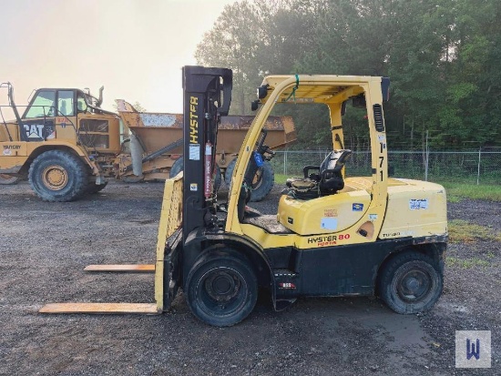 HYSTER H80FT ROUGH TERRAIN FORKLIFT, SN-UNKNOWN