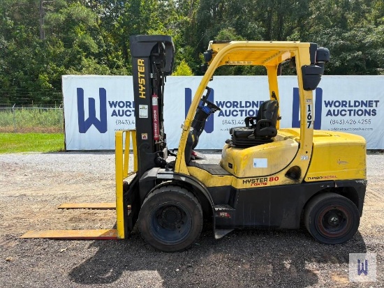 HYSTER H80FT ROUGH TERRAIN FORKLIFT, SN-S005V02512L