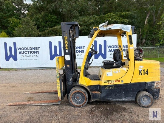 HYSTER S120FT LP/G FORKLIFT, SN-G004V06221K