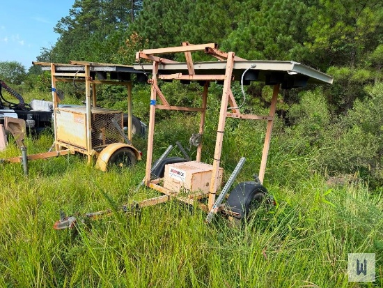 2000 SINGLE AXLE TOWABLE ARROW BOARD, SN-06117899 **NO TITLE, INVOICE ONLY**