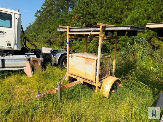 1986 ARROW MASTER 0DLB SINGLE AXLE TOWABLE ARROW BOARD, SN:9606-35888 **NO TITLE, INVOICE ONLY**