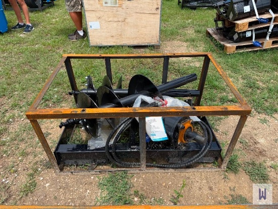 2026 MOWER KING SSECAG-Y SKID STEER AUGER, SN:SSECAG-Y26042803E