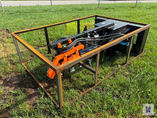 2026 MOWER KING ECSSCT72 SKID STEER TRENCHER, SN-ECSSCT7226042802E