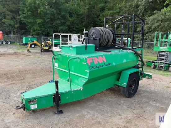2017 Finn T60tsb-33 Towable Hydroseeder, Sn:Mu-2671 **No Title, Invoice Only**