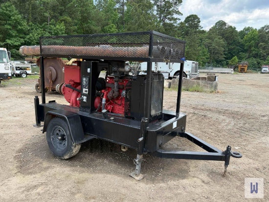 SYKES AMERI-PUMPS TOWABLE PUMP, SN-30540 **NO TITLE, INVOICE ONLY**