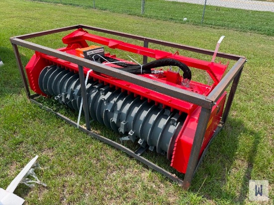 2026 RAYTREE RMBD72 HYDRAULIC SKID STEER DRUM MULCHER ATTACHMENT, SN-DRM202605142464