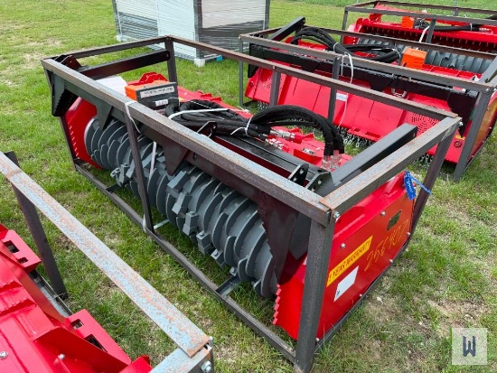 2026 RAYTREE RMBD72ST HYDRAULIC SKID STEER DRUM MULCHER ATTACHMENT, SN-DRM202605142466