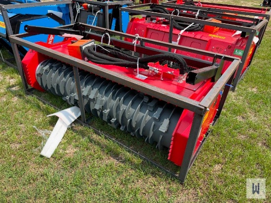 2026 RAYTREE RMBD72ST HYDRAULIC SKID STEER DRUM MULCHER ATTACHMENT, SN-DRM202605142467