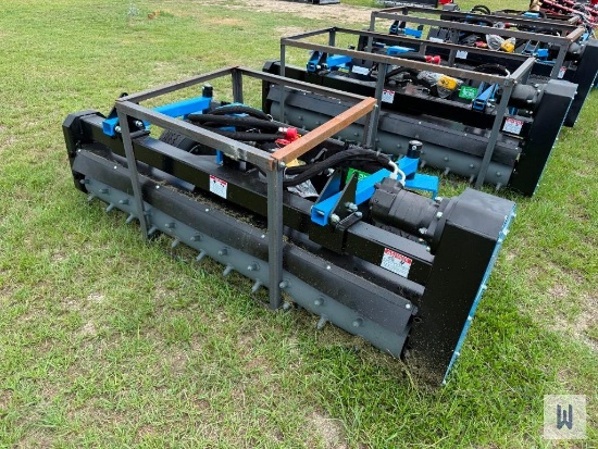 2026 RAYTREE RMSC78 HYDRAULIC SKID STEER SOIL CONDITIONER ATTACHMENT, SN-SC202605141706
