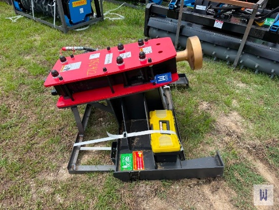 2026 RAYTREE RMPP680 HYDRAULIC SKID STEER POST POUNDER ATTACHMENT, SN-PP202605141373