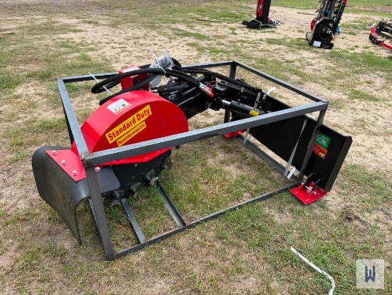2026 RAYTREE RMSG29 HYDRAULIC SKID STEER STUMP GRINDER ATTACHMENT, SN-SG202605141356