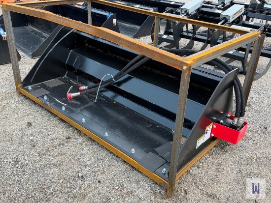 2026 RAYTREE RMRB72 HYDRAULIC SKID STEER POWER RAKE BUCKET, SN-HB20260514508