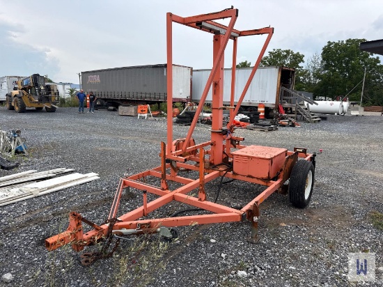 VER-MAC SING AXLE TOWABLE MESSAGE BOARD TRAILER, SN-UNKNOWN **NO TITLE, INVOICE ONLY**