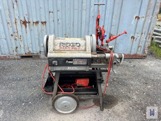 RIDGID 1224 ELECTRIC PIPE THREADER, SN-EB437190113