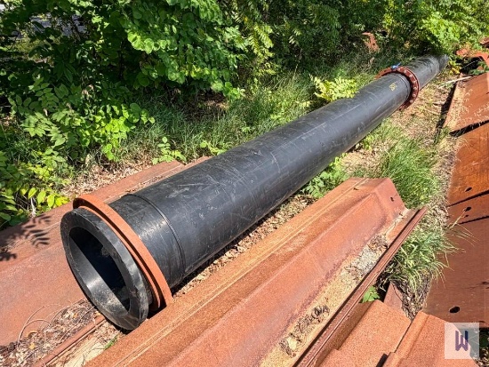PAIR OF 21'x15'' PLASTIC FLEX PIPE W/ DELTAFLEX FLANGES