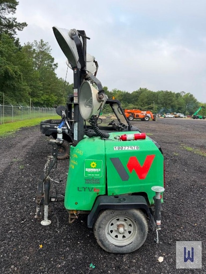 2018 WACKER NEUSON LTV6L TOWABLE LIGHT PLANT, SN-WNCLTV01JPUM03436 **NO TITLE, INVOICE ONLY**