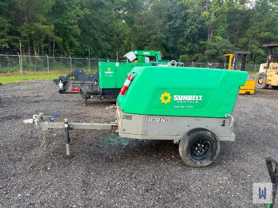 2022 SULLIVAN PALATEK D185 TOWABLE AIR COMPRESSOR, SN-22HP003001 **NO TITLE, INVOICE ONLY**