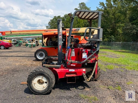 2005 MOFFETT M5500N4W PIGGYBACK FORKLIFT, SN-E450277
