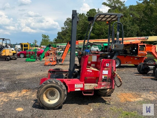 2010 MOFFETT M55 PIGGYBACK FORKLIFT, SN-J450438