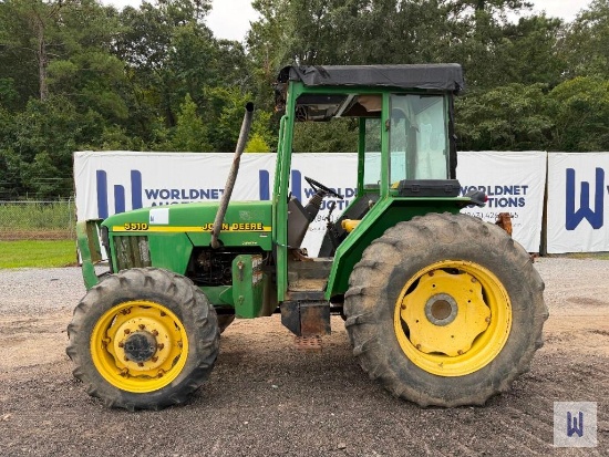 JOHN DEERE 5510 UTILITY TRACTOR, SN-LV5510S251326