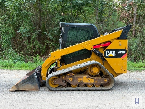 2017 CATERPILLAR 289D SKID STEER LOADER, SN-CAT0289DVTAW08246