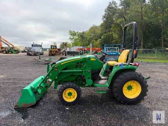 2019 JOHN DEERE 3033R COMPACT UTILITY TRACTOR, SN-1LV3033RJKK104613