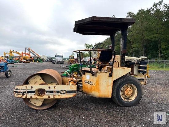 INGERSOLL-RAND SP-48DD SMOOTH DRUM COMPACTOR, SN-6364P