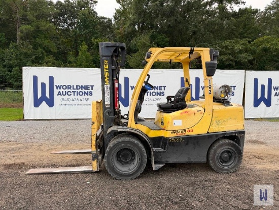 HYSTER H80FT ROUGH TERRAIN FORKLIFT, SN-N005V03776E