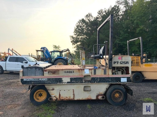 INGERSOLL-RAND PT-125R (9) WHEEL PNEUMATIC ROLLER, SN-UNKNOWN