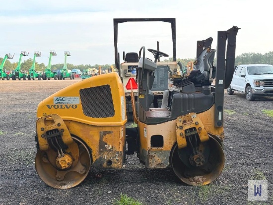 2014 VOLVO DD25B COMPACT TANDEM ROLLER, SN-VCE0D25BH0H66013